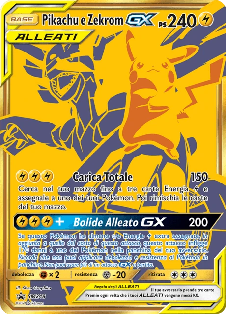 Pikachu e Zekrom-GX – Normal