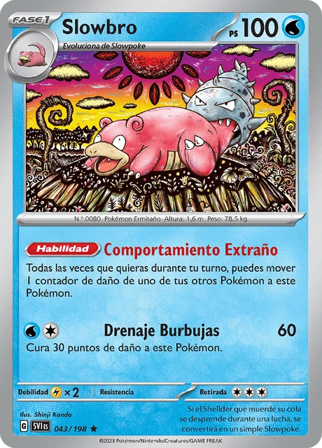 Slowbro – Reverse Holo