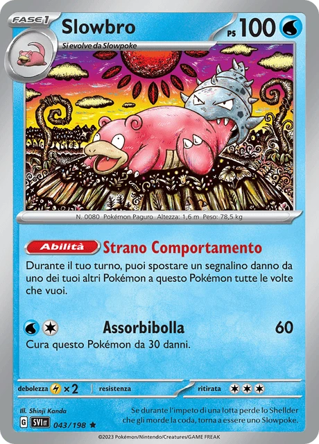 Slowbro – Reverse Holo