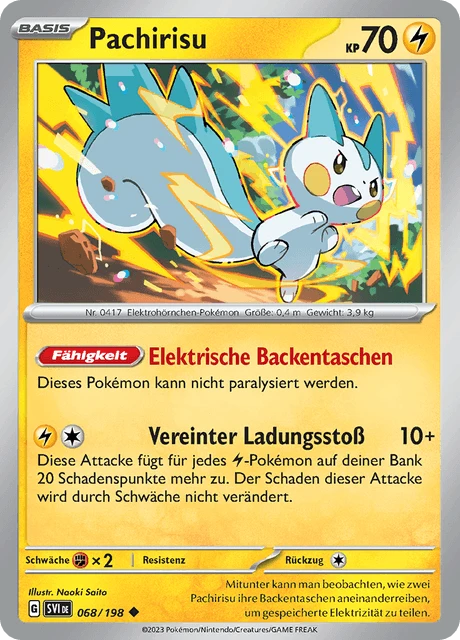 Pachirisu – Reverse Holo