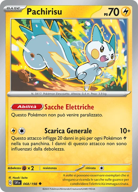 Pachirisu – Reverse Holo
