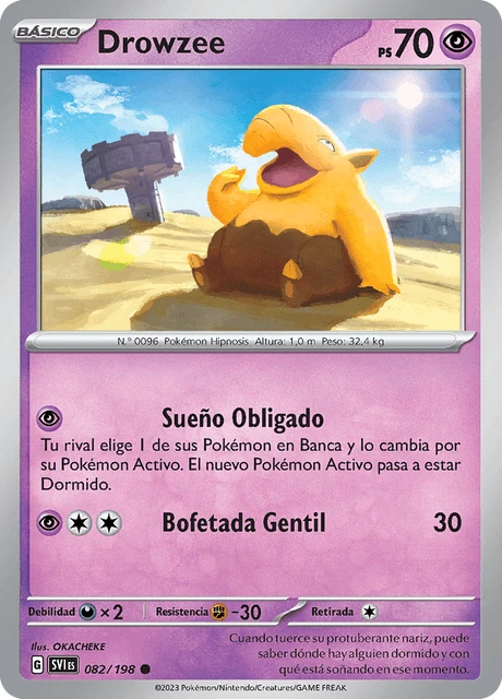 Drowzee – Reverse Holo