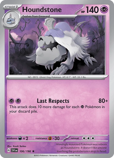 Houndstone – Reverse Holo