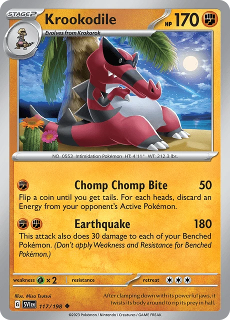 Krookodile – Reverse Holo
