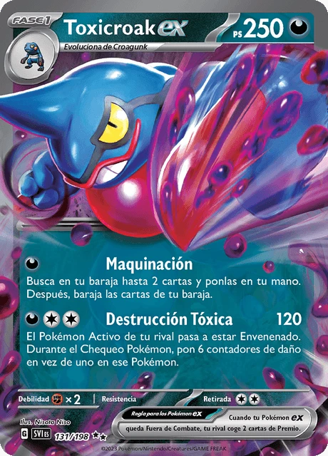 Toxicroak ex – Holo