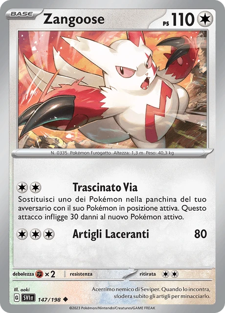 Zangoose – Reverse Holo
