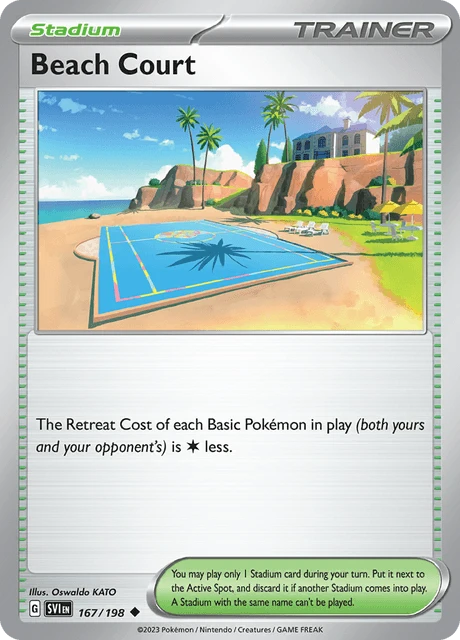 Beach Court – Reverse Holo