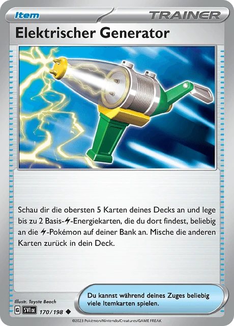 Elektrischer Generator – Normal