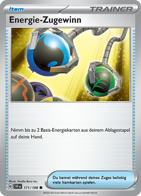 Energie-Zugewinn – Normal