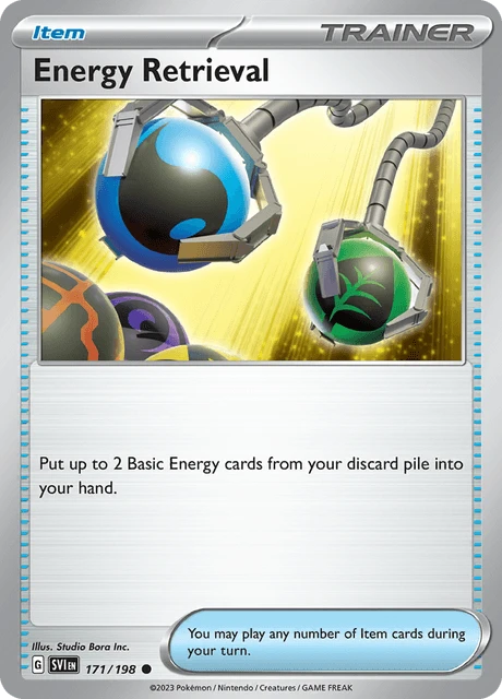 Energy Retrieval – Normal