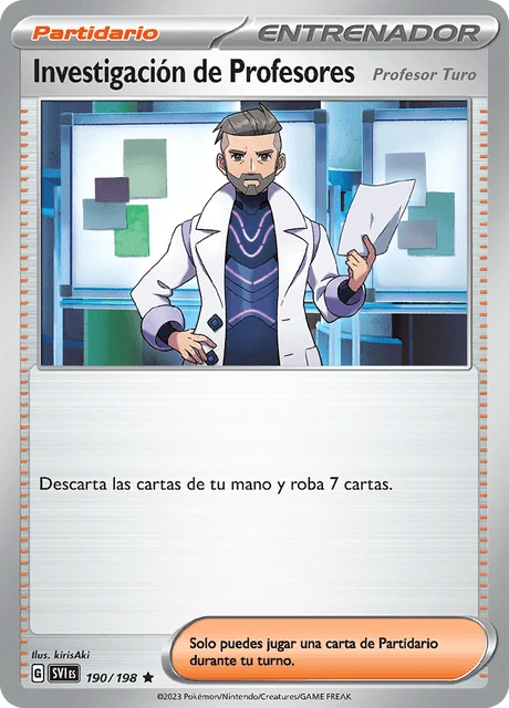 Investigación de Profesores – Reverse Holo