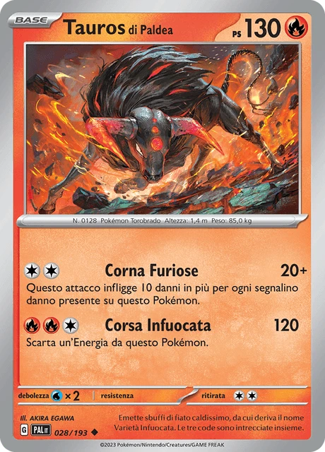 Tauros di Paldea