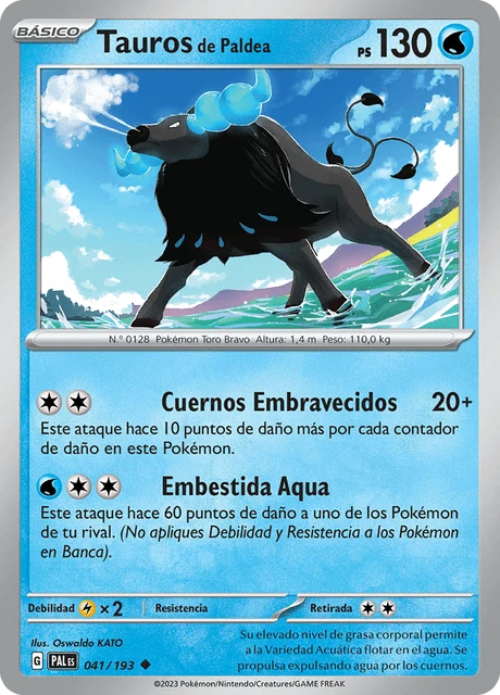 Tauros de Paldea – Normal