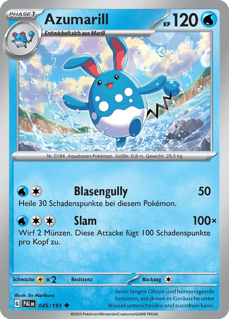 Azumarill – Reverse Holo