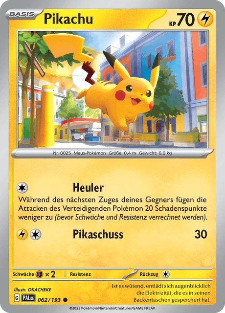 Pikachu – Reverse Holo