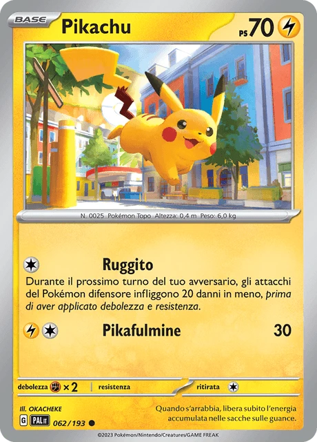 Pikachu – Reverse Holo
