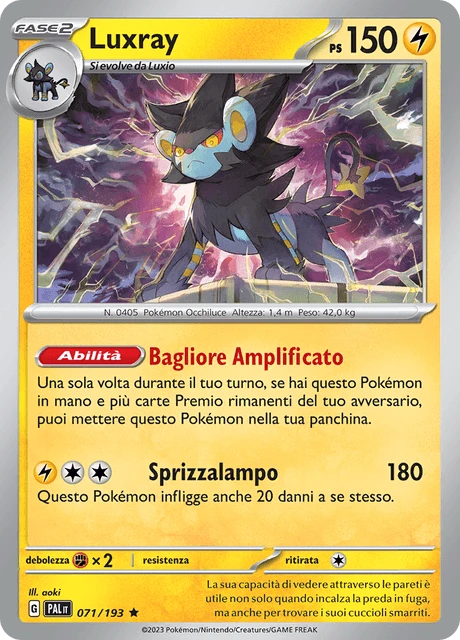 Luxray – Reverse Holo