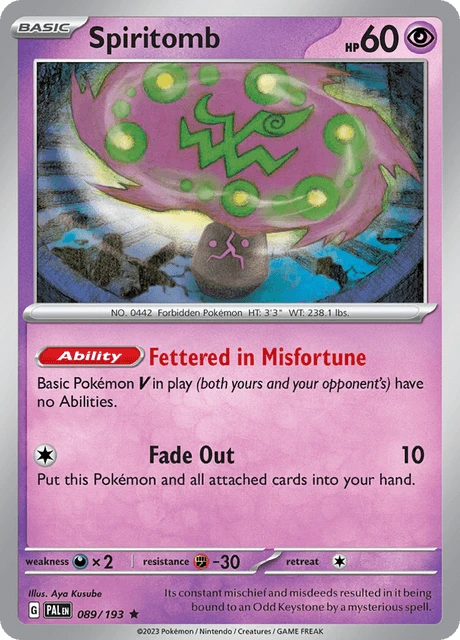 Spiritomb – Reverse Holo