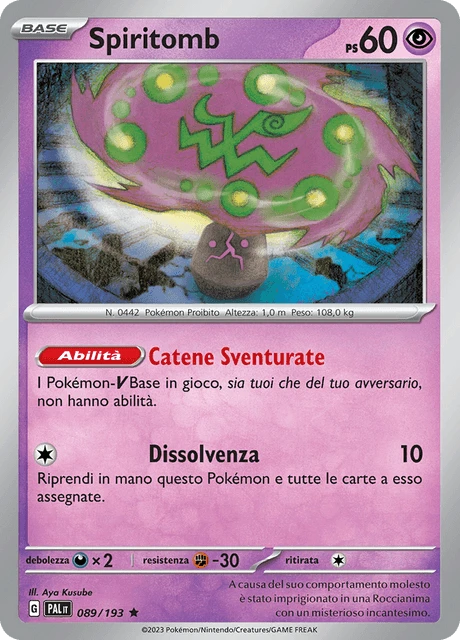 Spiritomb – Reverse Holo