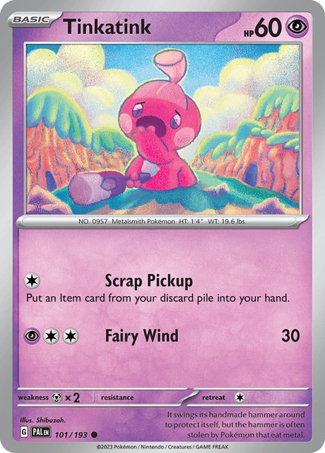 Tinkatink – Reverse Holo