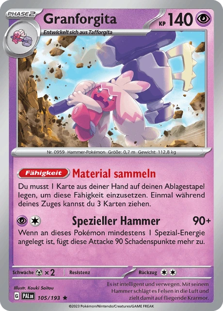 Granforgita – Reverse Holo