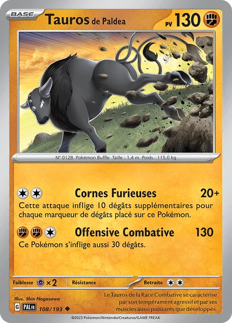 Tauros de Paldea – Normal