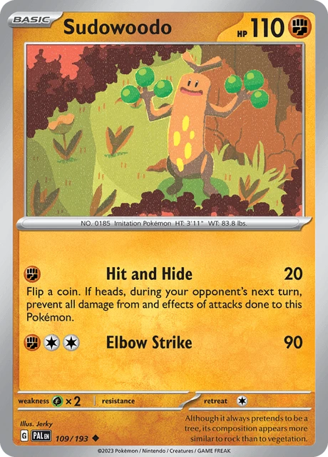 Sudowoodo – Reverse Holo