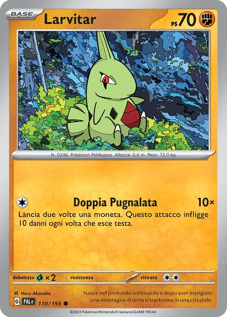 Larvitar – Reverse Holo