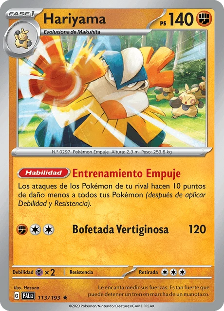 Hariyama – Reverse Holo