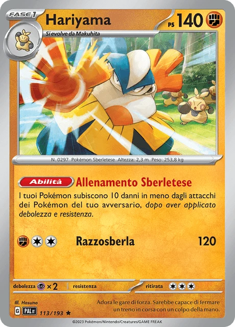 Hariyama – Reverse Holo
