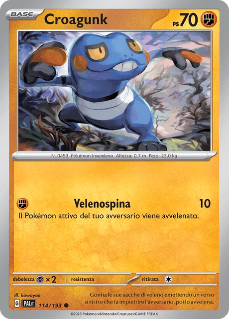 Croagunk – Reverse Holo