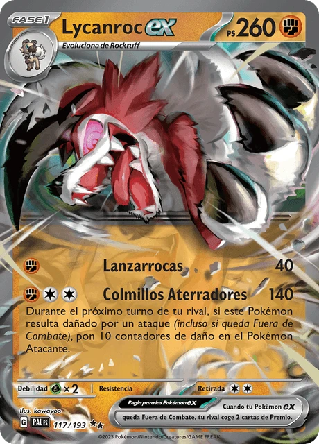 Lycanroc ex – Holo