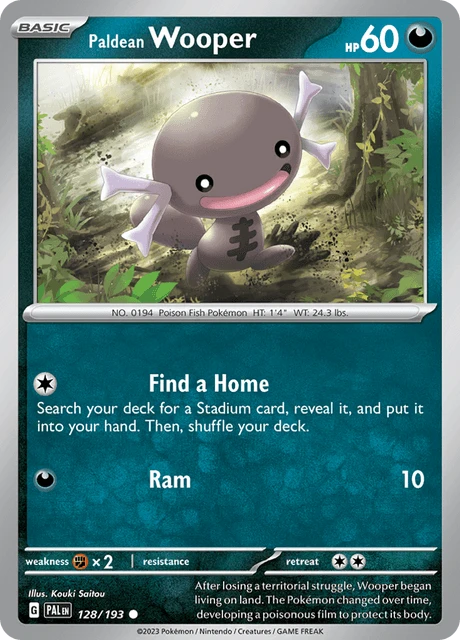 Paldean Wooper – Normal
