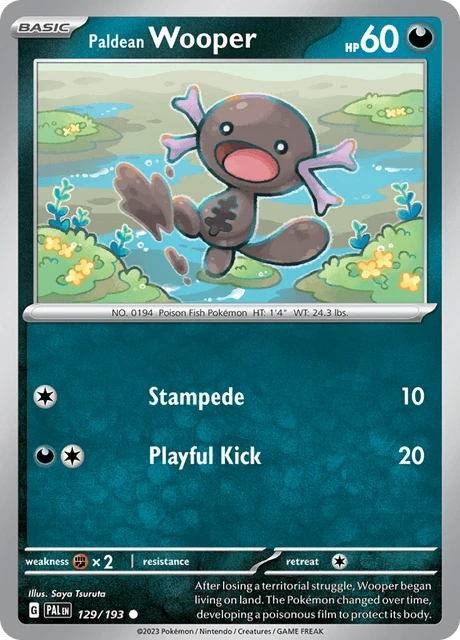 Paldean Wooper – Normal