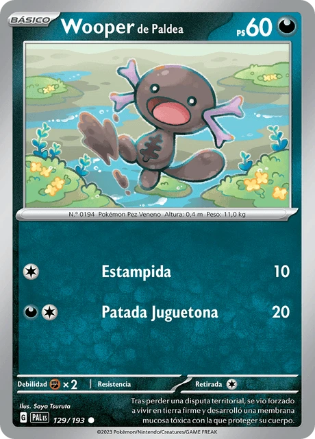 Wooper de Paldea – Normal