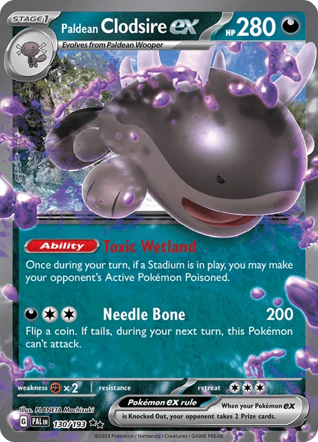 Paldean Clodsire ex – Holo