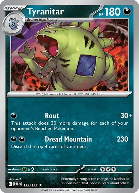 Tyranitar – Reverse Holo