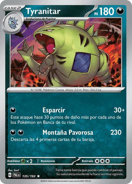 Tyranitar – Reverse Holo