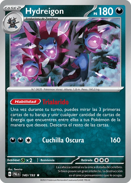 Hydreigon – Reverse Holo