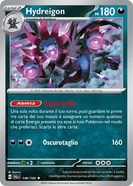 Hydreigon – Reverse Holo