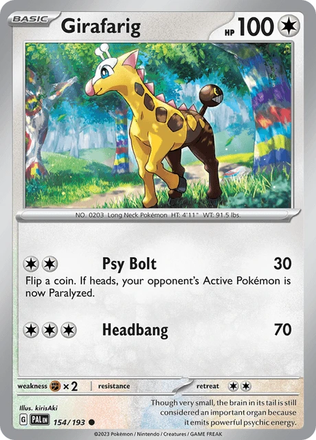Girafarig – Normal