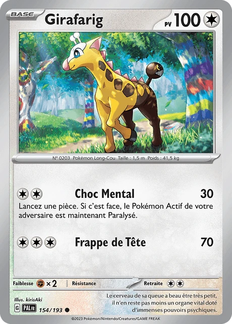 Girafarig – Reverse Holo