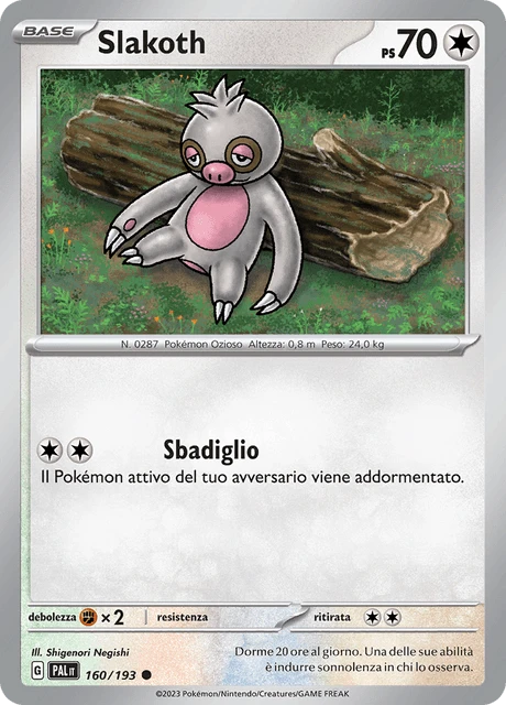 Slakoth – Reverse Holo