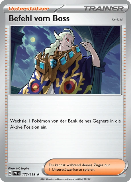 Befehl vom Boss – Reverse Holo