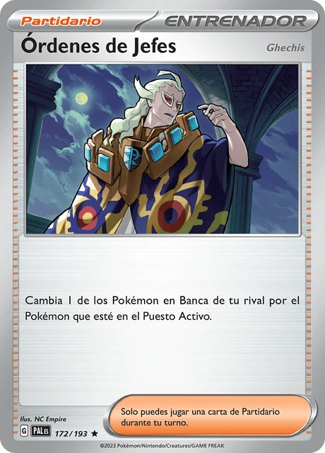 Órdenes de Jefes – Reverse Holo