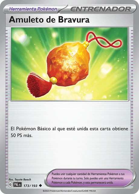 Amuleto de Bravura – Reverse Holo