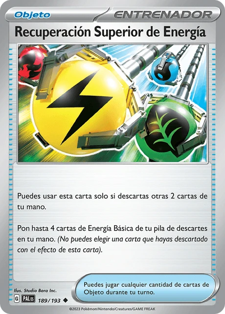 Recuperación Superior de Energía – Normal