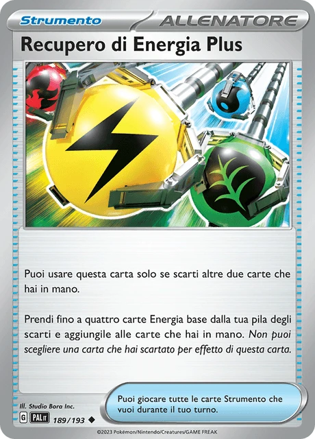 Recupero di Energia Plus – Normal