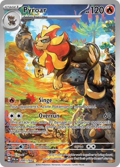 Pyroar – Holo