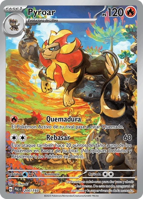 Pyroar – Holo